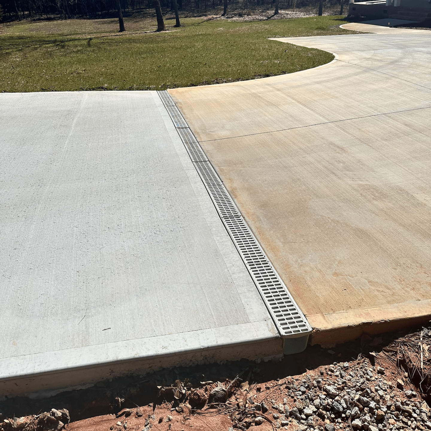 concrete channel drain