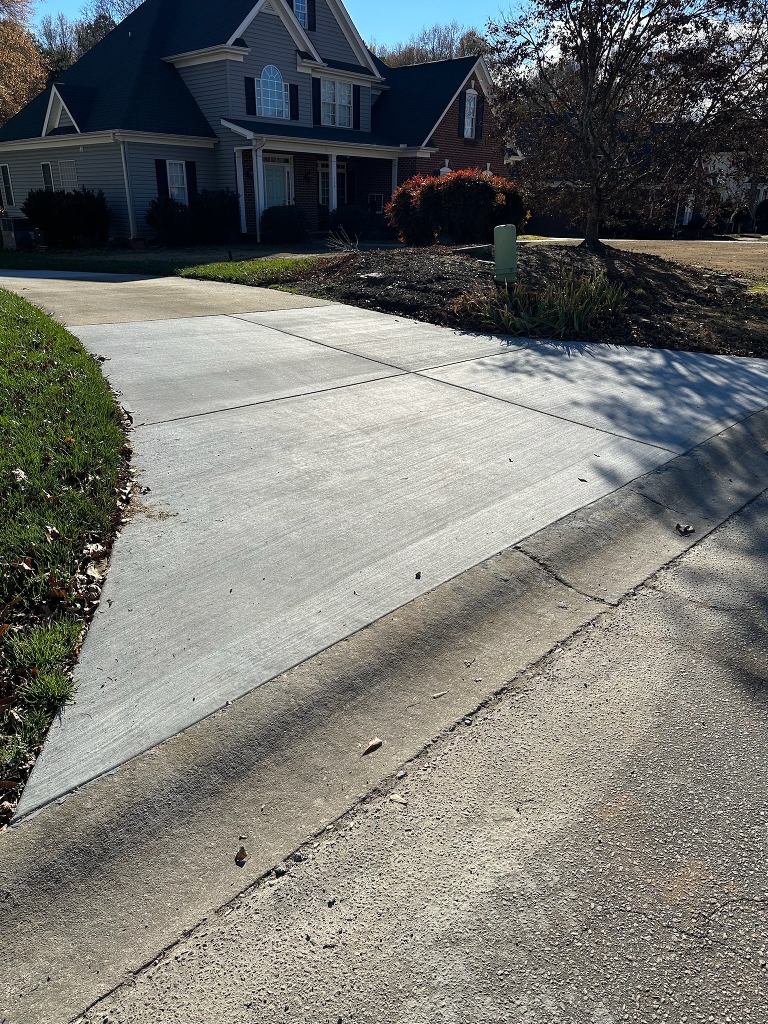 Concrete Driveway Section Repair by Replacement