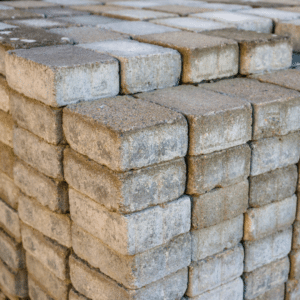 Pallet of Concrete Pavers for Paver Driveway or Patio