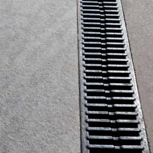 concrete channel drain, water flow management in concrete construction