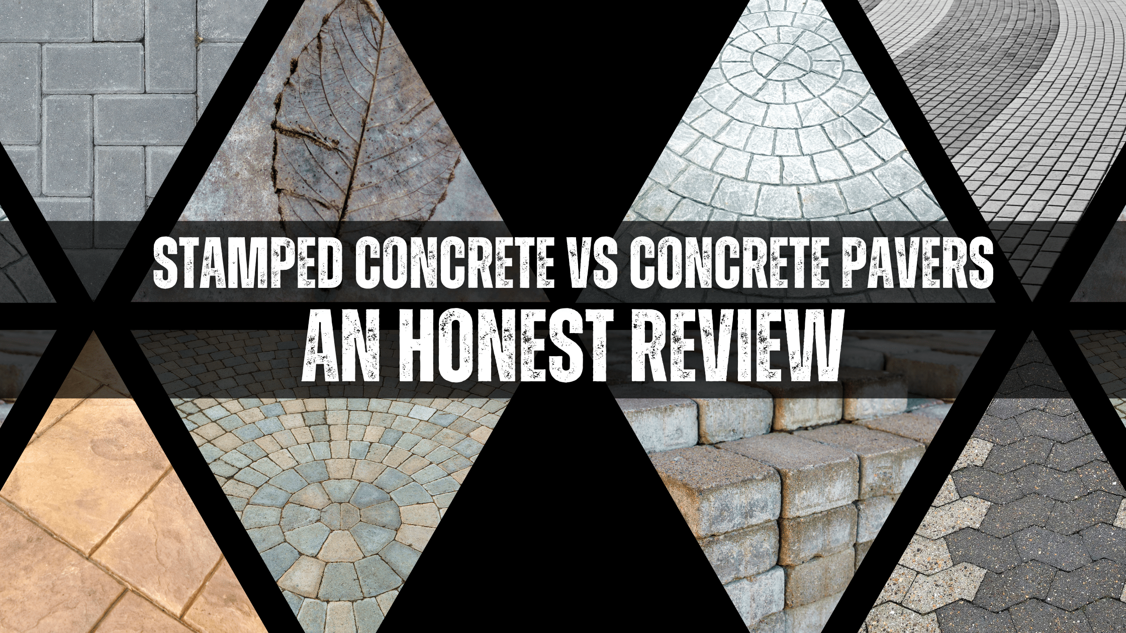 Stamped Concrete vs Concrete Pavers for driveway, patio, etc.