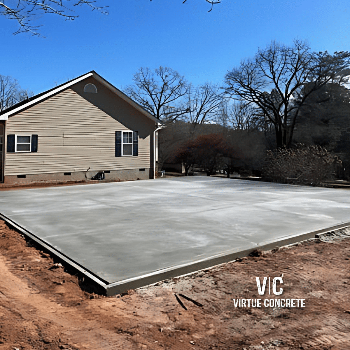 concrete foundation for metal building