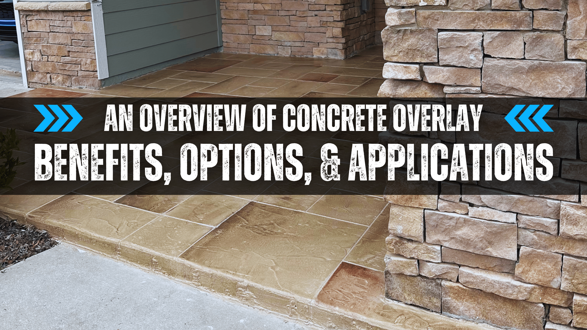 A summary of the benefits, options, and application of concrete overlay designs.